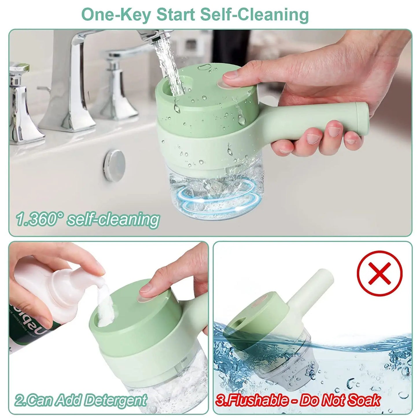 5-in-1 Multifunctional Handheld Food Processor