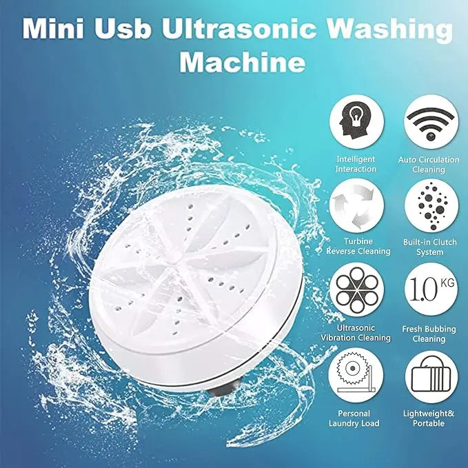 Portable Mini USB Washing Machine.
