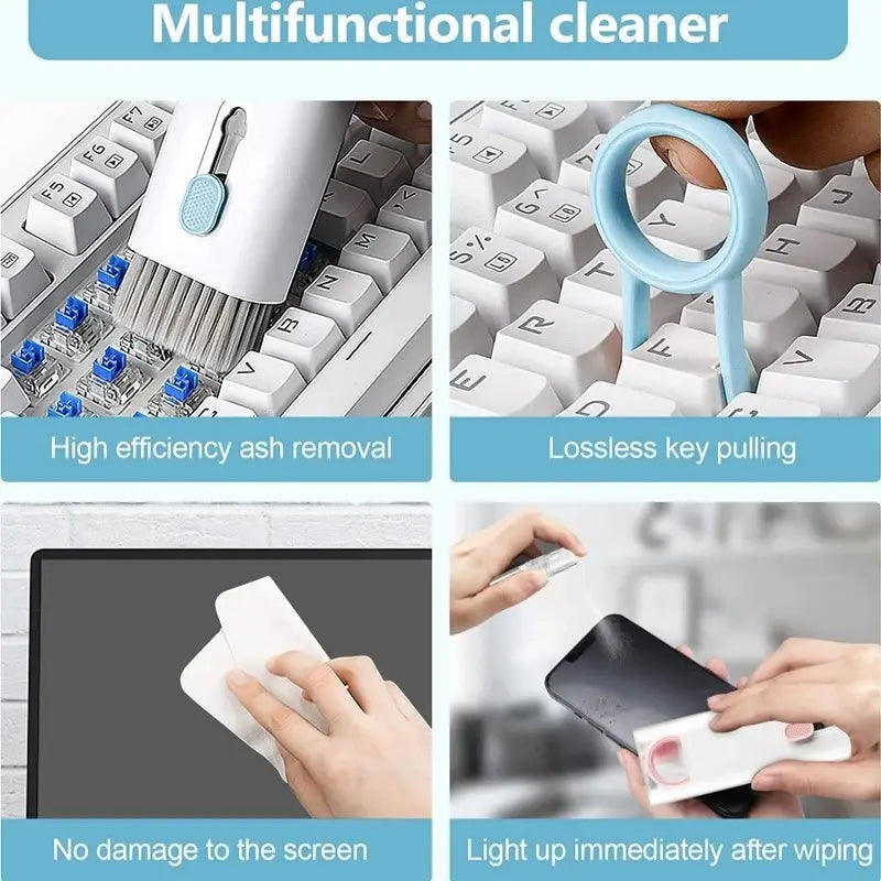 7-in-1 Multi-Function Computer & Earphone Cleaning Kit.