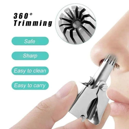 Manual Nose & Ear Hair Trimmer.