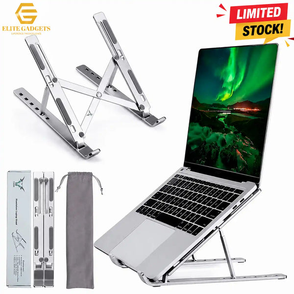 Premium Portable Folding Laptop Stand.