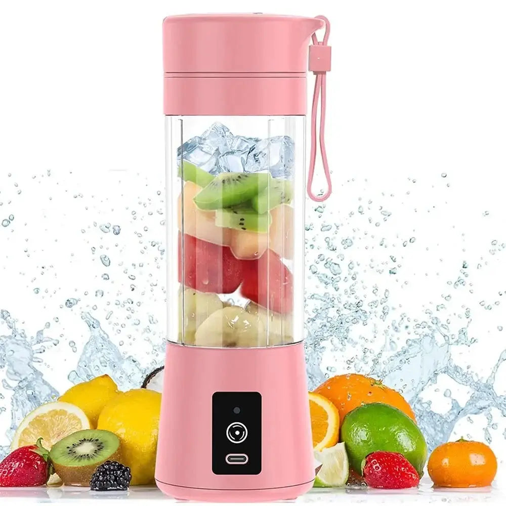 6-Blade Portable USB Rechargeable Blender