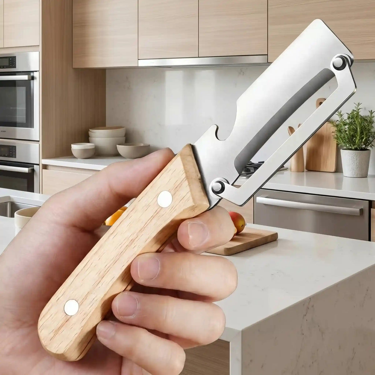 3-in-1 Folding Kitchen Knife.