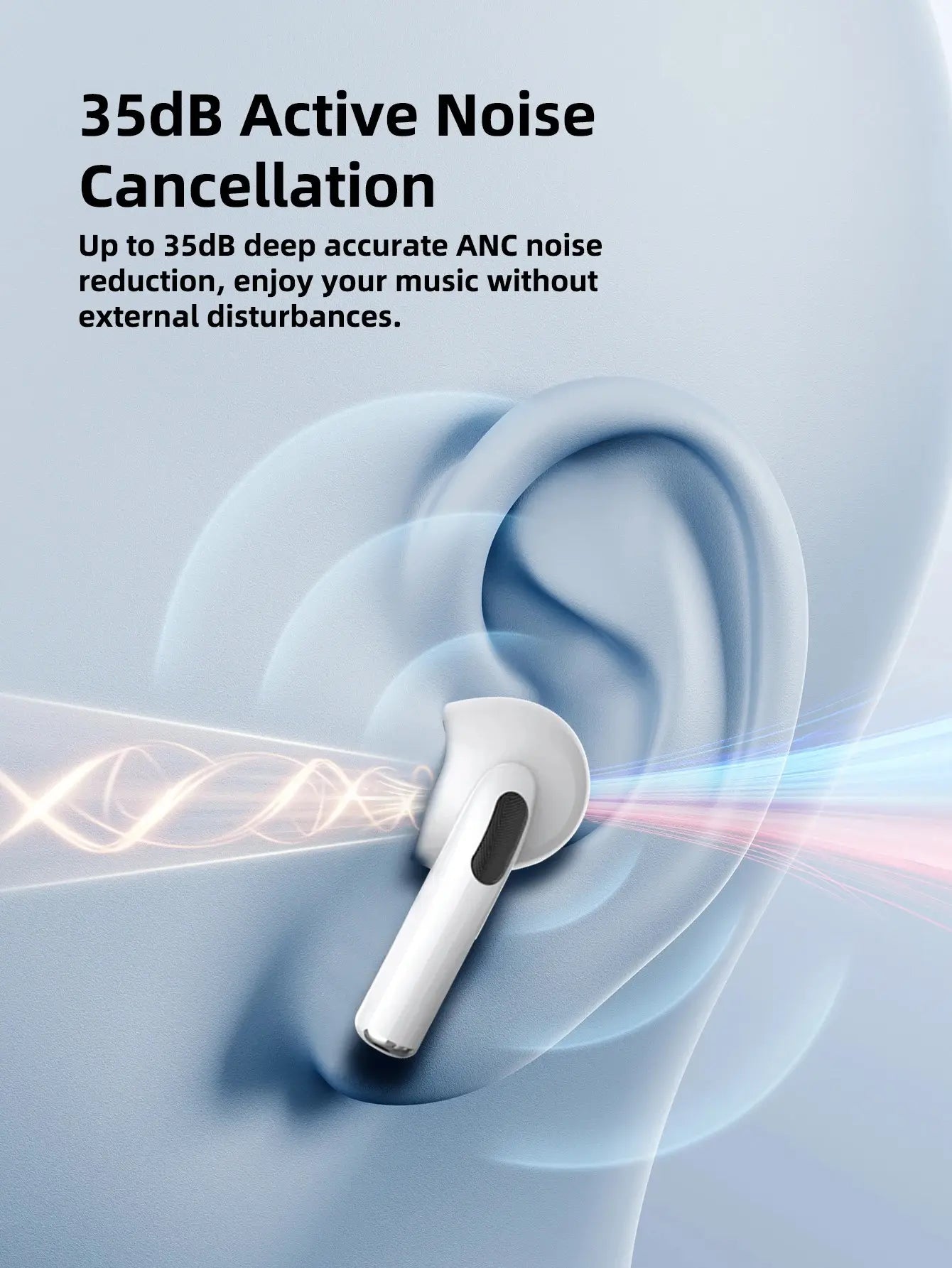 JR-T03S Plus Wireless Earbuds.