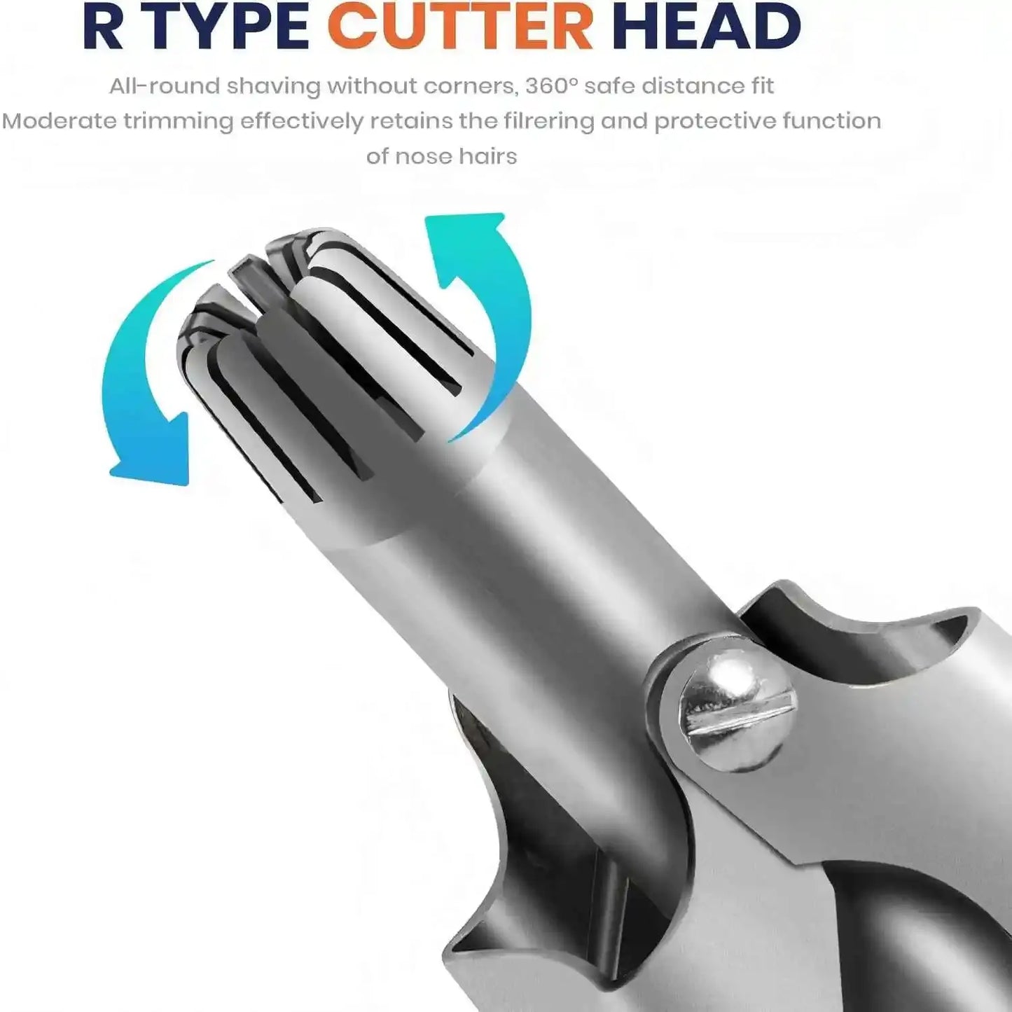 Manual Nose & Ear Hair Trimmer.