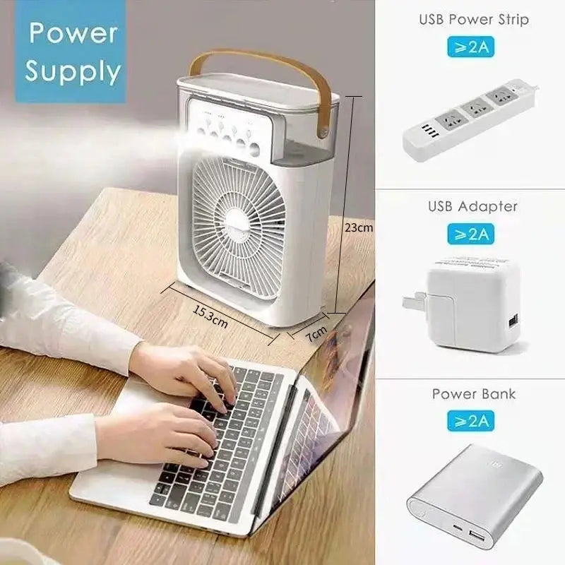 Portable Mini Air Cooling Fan.