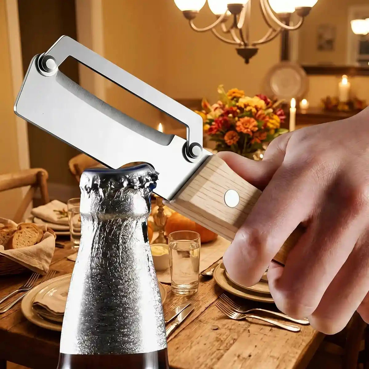 3-in-1 Folding Kitchen Knife.