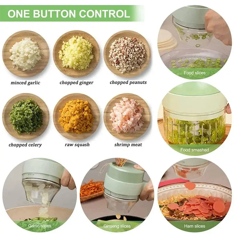 5-in-1 Multifunctional Handheld Food Processor