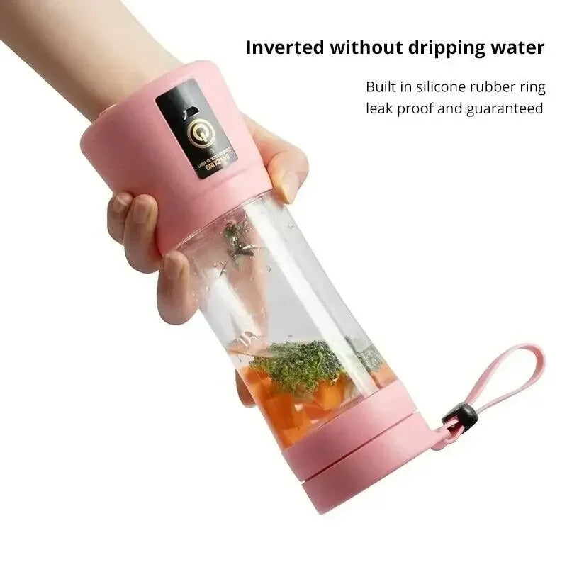 6-Blade Portable USB Rechargeable Blender