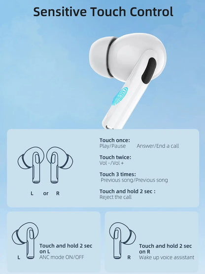 JR-T03S Plus Wireless Earbuds.