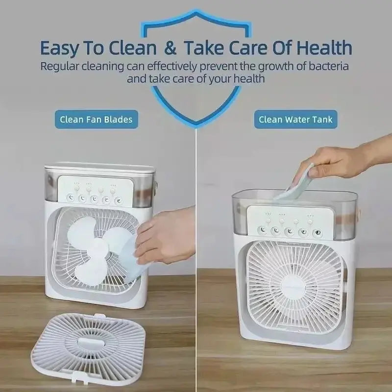 Portable Mini Air Cooling Fan.