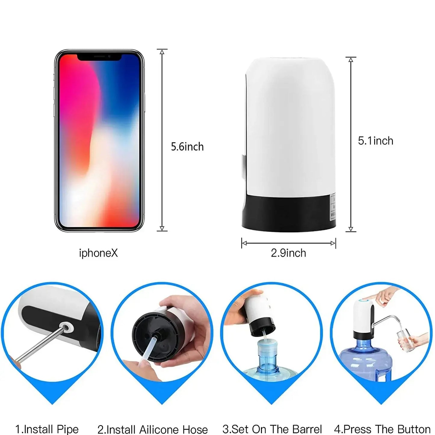Smart Automatic Water Bottle Pump