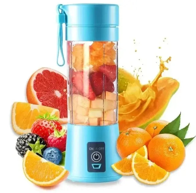 6-Blade Portable USB Rechargeable Blender