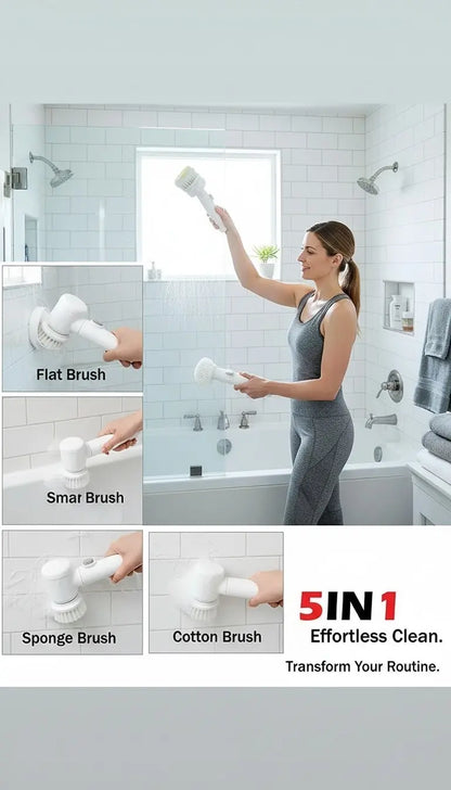 Ultra-Sonic 360° Multipurpose Electric Cleaning Brush